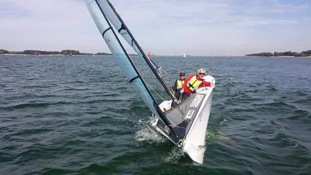Polscy mistrzowie Europy w klasie Skud 18