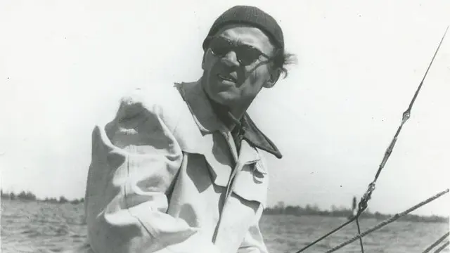 Kazimierz Haska w Alei Żeglarzy