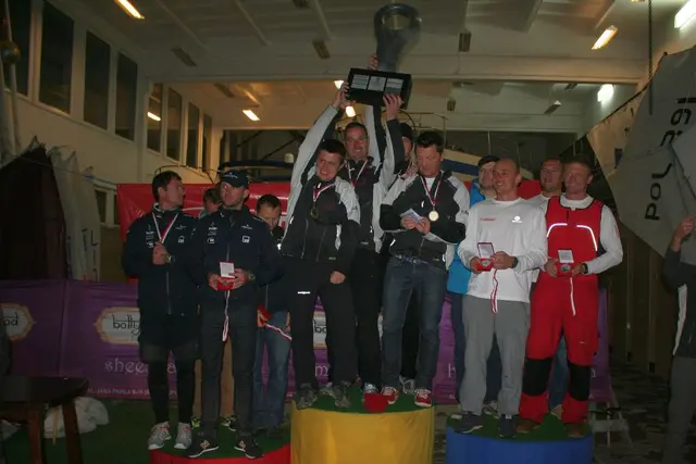 Marek Stańczyk z załogą mistrzem Polski w match racingu