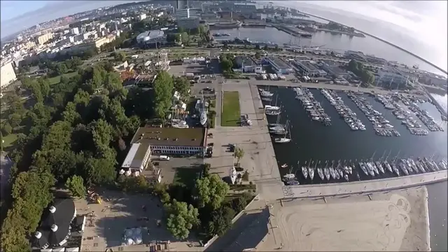 Okiem drona: Marina Gdynia