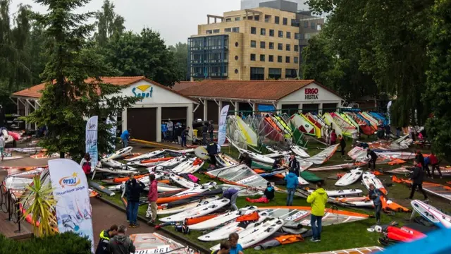 Burzowy początek Pucharu Prezydenta Sopotu