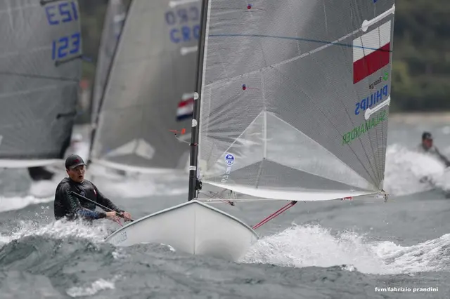 Finn Cup na jeziorze Garda – trening przed MŚ