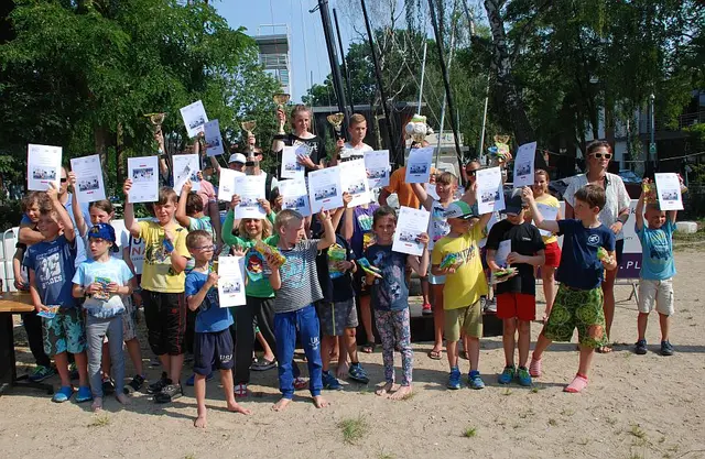 Sopot Optimist Cup w upalnym słońcu