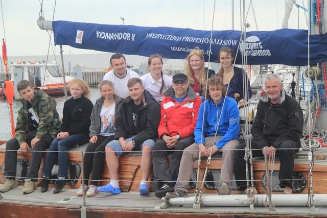 Wodniacy płyną do Kłajpedy