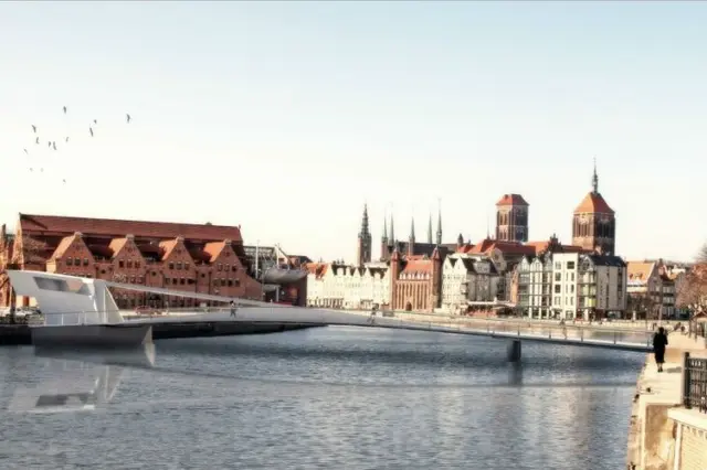 Będzie most zwodzony przez Motławę