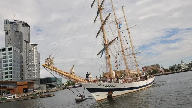 „Pogoria” na trasie The Tall Ships Races 2017