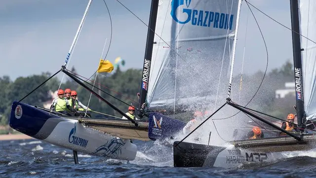 Delphia Sailing Team na podium Sankt Petersburg Match Cup