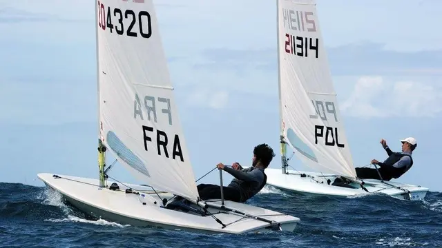 Jakub Rodziewicz piąty po trzech dniach ME U21 w klasie Laser Standard