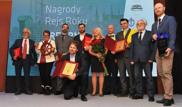 Srebrny Sekstant za rok 2017 wręczony