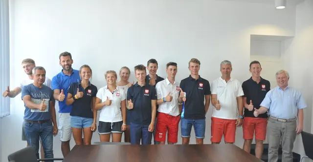 Polska kadra Mistrzostw Świata Juniorów powitana w Gdyni