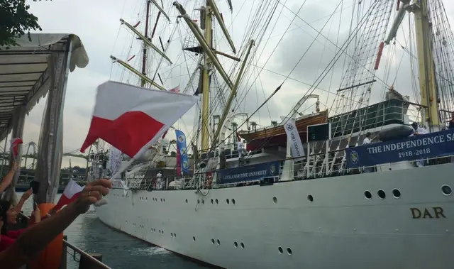 Trwa Rejs Niepodległości – żaglowiec płynie dalej!