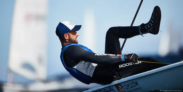 Aleksander Arian wiceliderem mistrzostw Europy w klasie Laser Radial