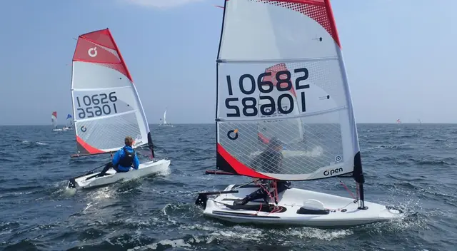 Kacper Bąk mistrzem Polski młodzików w klasie O’pen Skiff