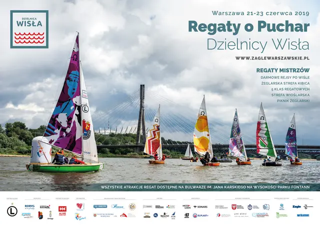 Warszawa stolicą żeglarstwa, czyli Regaty o Puchar Dzielnicy Wisła 2019