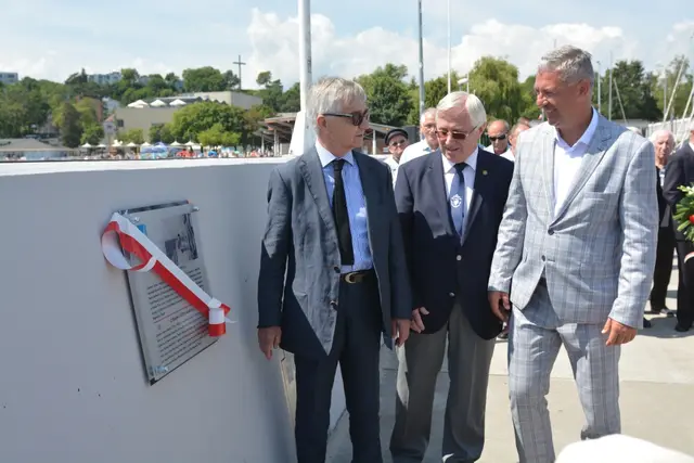 Odsłoniliśmy tablicę Czesława Marchaja