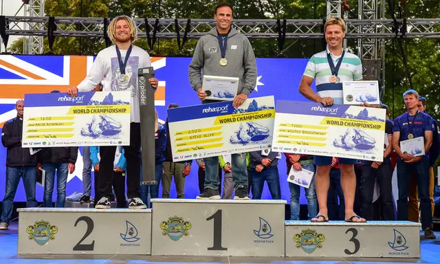Rutkowski i Brzozowski na podium MŚ w Formule Windsurfing Foil