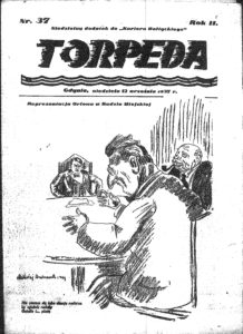 Numer „Torppedy z 12 września 1937 roku (reprodukcja z mikrofilmu).