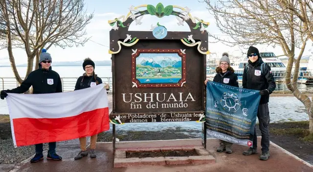 Wyprawa śladami Domeyki i Wagnera – podróżnicy dotarli do Ushuaia