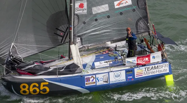 Mini Transat 2019: François Jambou pierwszy na mecie