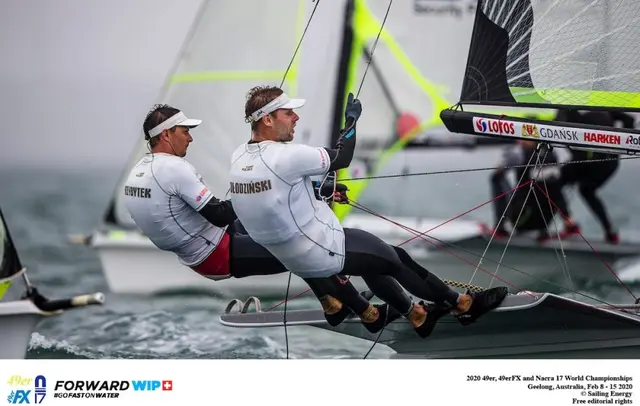Polacy bez sukcesów w mistrzostwach świata 49er, 49erFX i Nacra 17