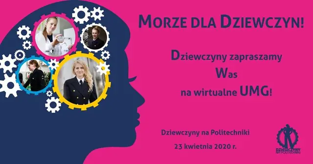 Dzień otwarty online na Uniwersytecie Morskim – specjalnie dla dziewczyn!