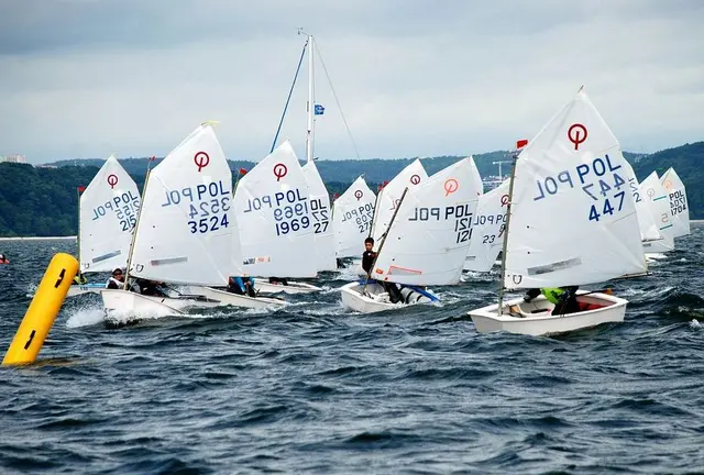 Sopot Optimist Cup 2020 w silnym wietrze