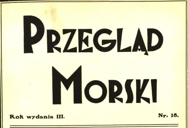 Rok Prasy Morskiej: Przegląd Morski – miesięcznik Marynarki Wojennej