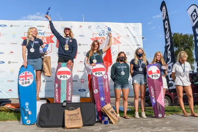 Polki na podium Mistrzostw Europy w Kitesurfingu 2020!