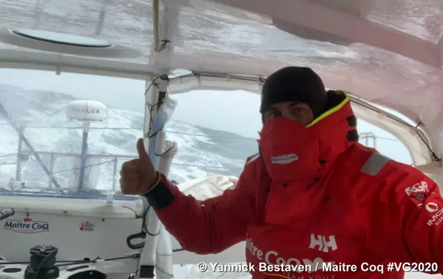 Vendée Globe 2020-2021: Yannick Bestaven opłynął przylądek Horn