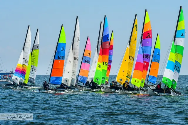 Sopot Catamaran Cup 2021: kolorowe żagle w Sopocie