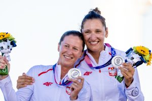 Agnieszka Skrzypulec i Jolanta Ogar