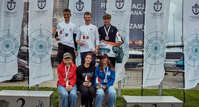 Poznaliśmy mistrzów Polski juniorów młodszych w klasie Laser 4,7