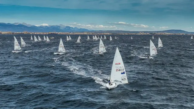 42. polskich żeglarzy i żeglarek na starcie French Olympic Week