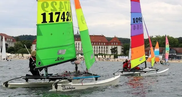 Rywalizacja w Sopot Catamaran Cup 2022