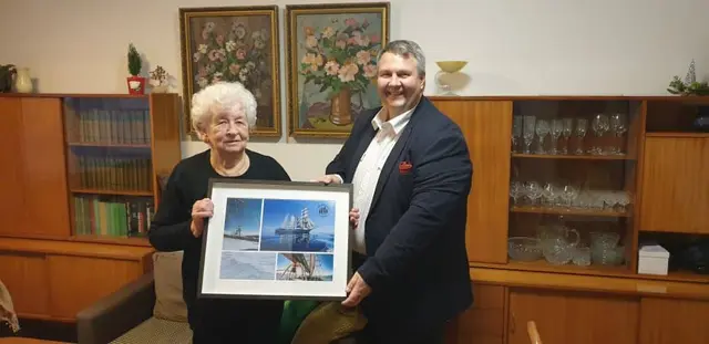 STS „Pogoria” pamięta o swojej matce chrzestnej