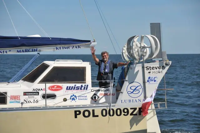 Marcin Klimczak rozpoczął wokółziemski rejs solo non stop