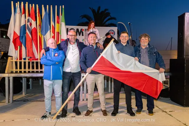 Jan Springer wicemistrzem Europy IOM! Sukces polskiego radiojachtingu