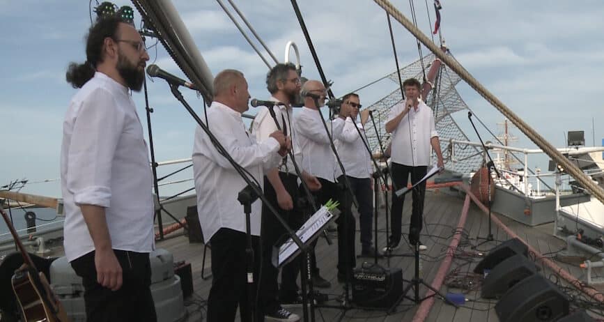 „The Pioruners” podczas Bałtyckiego Festiwalu Piosenki Morskiej w Gdyni 2024
