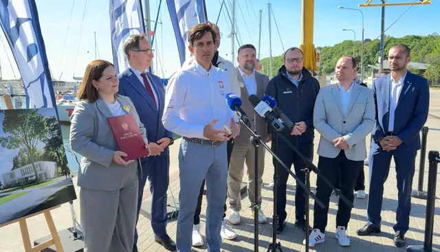 W Gdyni przekazano 11 milionów złotych na budowę Centrum Żeglarstwa