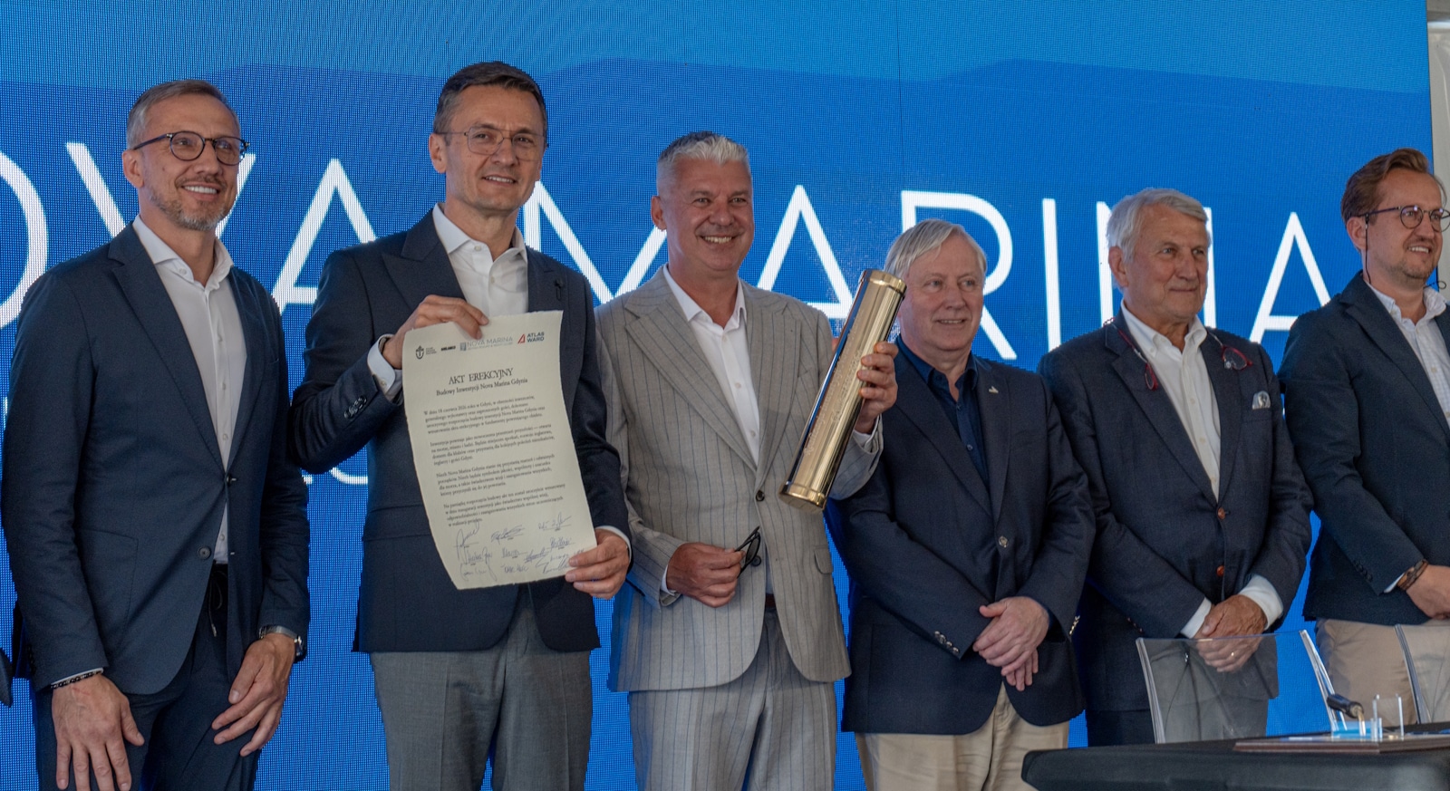 Nova Marina Gdynia, kamień węgielny (18.06.2026)